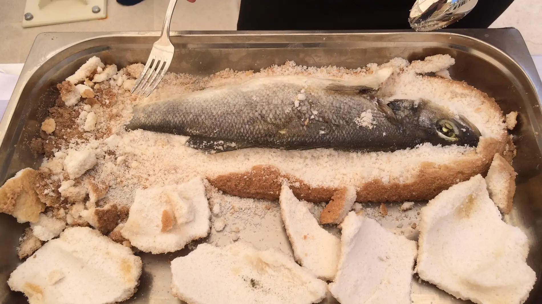 Si te gusta el pescado a la sal, felicidades. En Dubrovnik te vas a jartar.