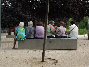 Mujeres descansando
