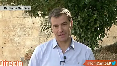 Toni Cantó, en una entrevista en Espejo Público Toni Cantó, en una entrevista en Espejo Público