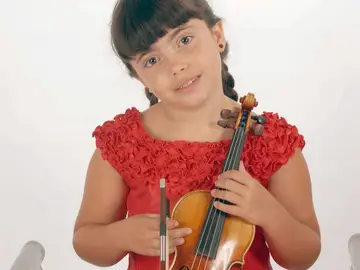 La violinista Jennifer Panebianco La violinista Jennifer Panebianco
