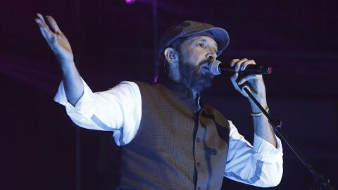 Juan Luis Guerra en el Palacio de los Deportes de Madrid