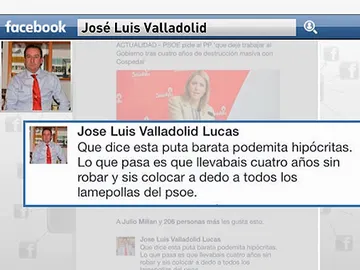 Imagen de la publicación del alcalde José Luis Valladolid Imagen de la publicación del alcalde José Luis Valladolid