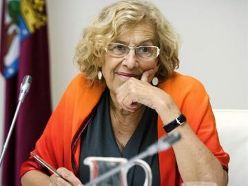  La alcaldesa de Madrid, Manuela Carmena