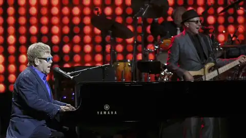 Elton John, durante su concierto en el Teatro Real de Madrid Elton John, durante su concierto en el Teatro Real de Madrid