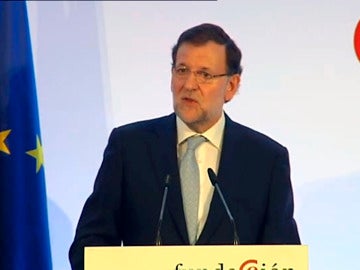 Mariano Rajoy, durante intervención en Sevilla