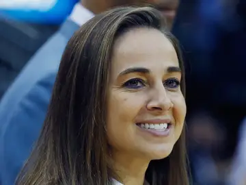 Becky Hammon, durante un encuentro Becky Hammon, durante un encuentro