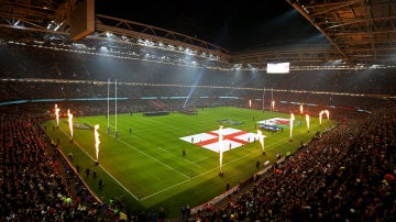 El Millenium Stadium, durante un partido de Gales contra Inglaterra
