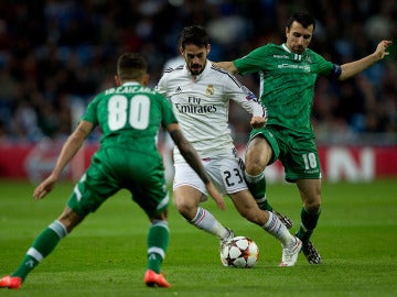 El Ludogorets se enfrentó al Madrid en la pasada edición de la Champions