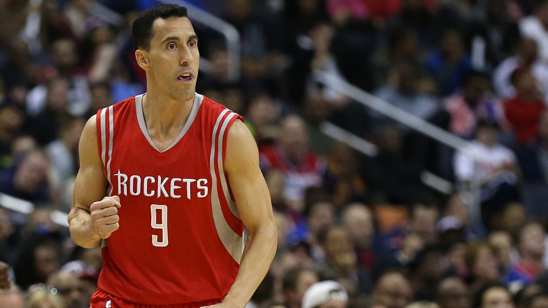 Pablo Prigioni con su antiguo equipo, los Houston Rockets