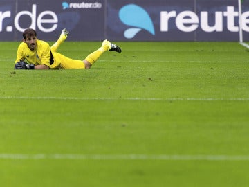 Iker Casillas, durante el partido