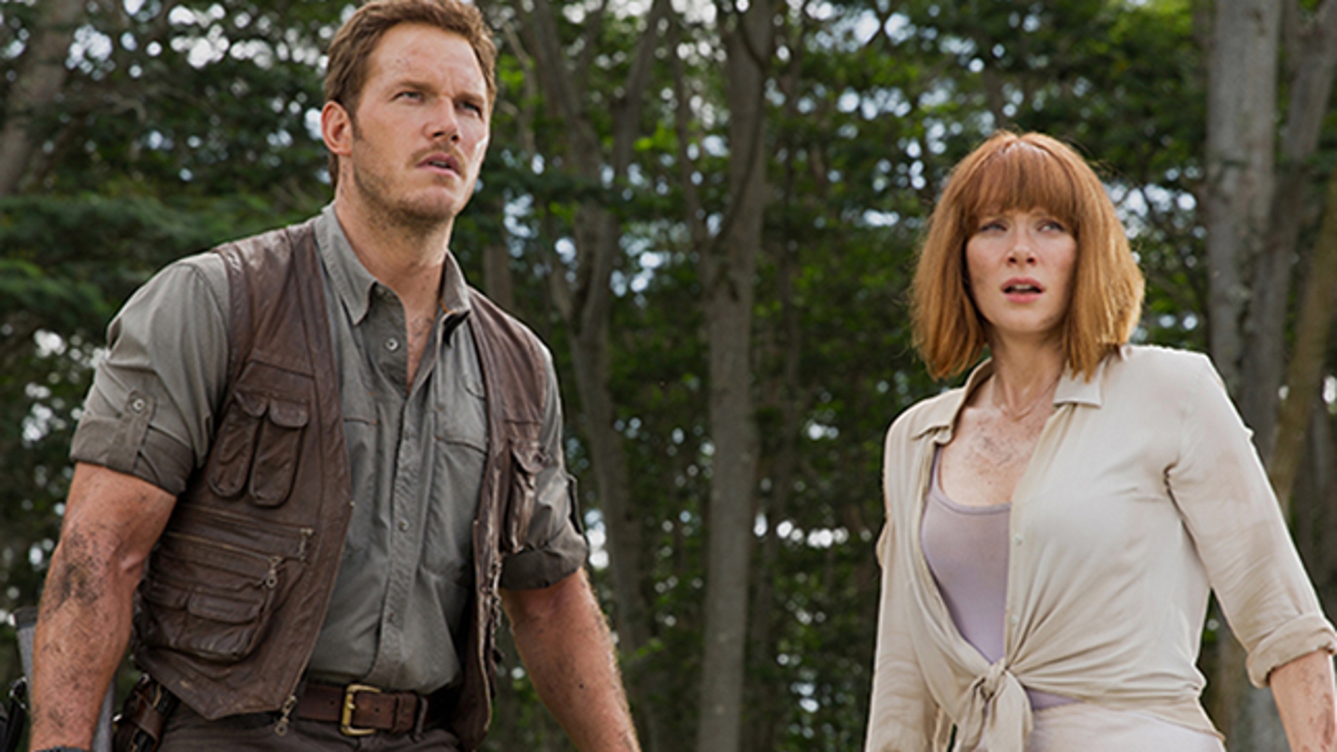 Chris Pratt y Bryce Dallas Howard