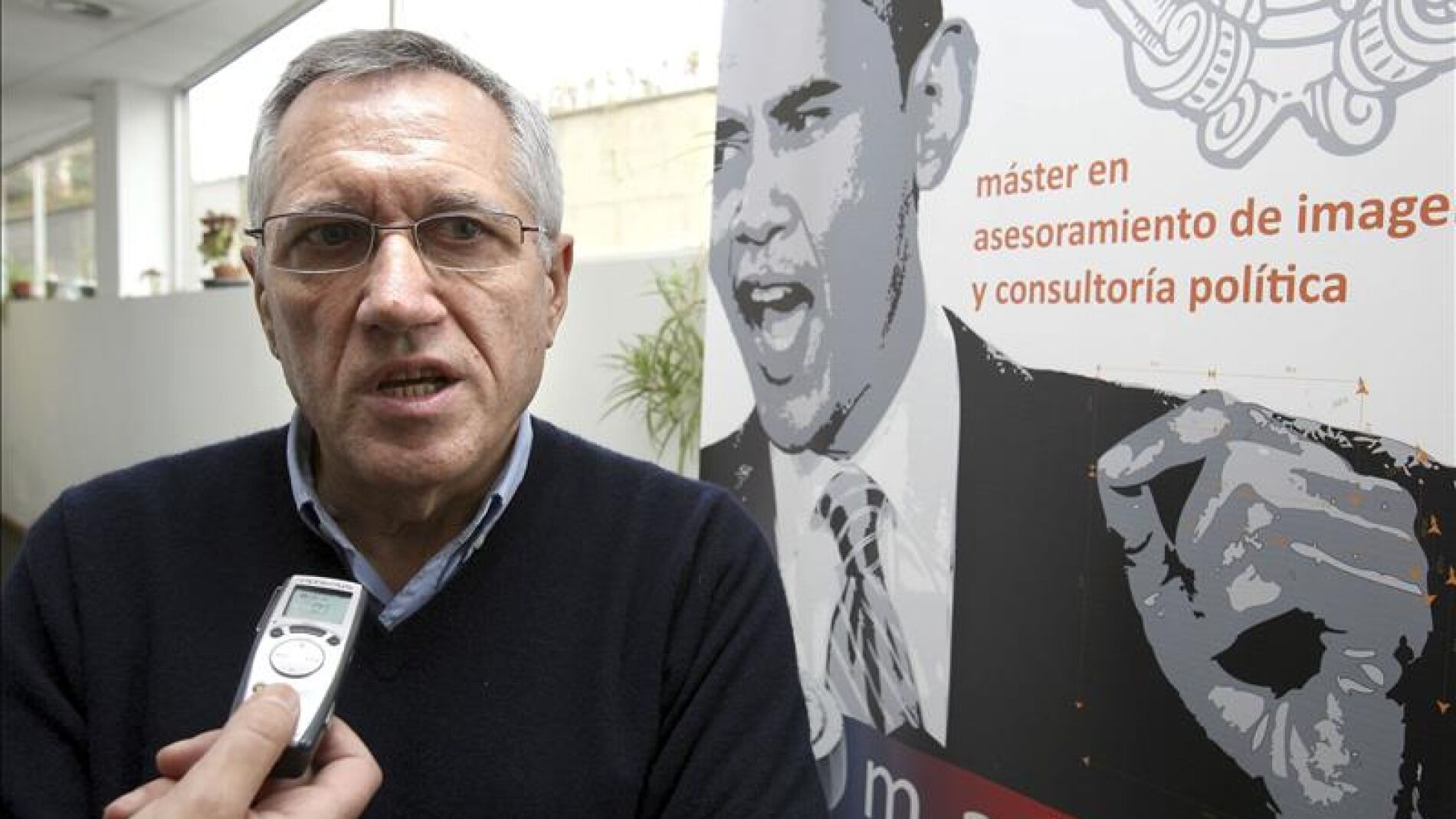 El catedr&aacute;tico de la Universidad del Pa&iacute;s Vasco y fundador del Euskobar&oacute;metro, Francisco Llera