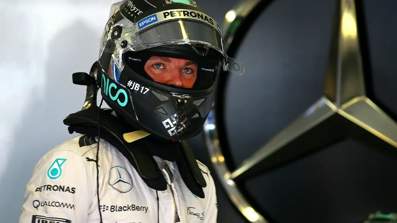 Rosberg, tras su casco