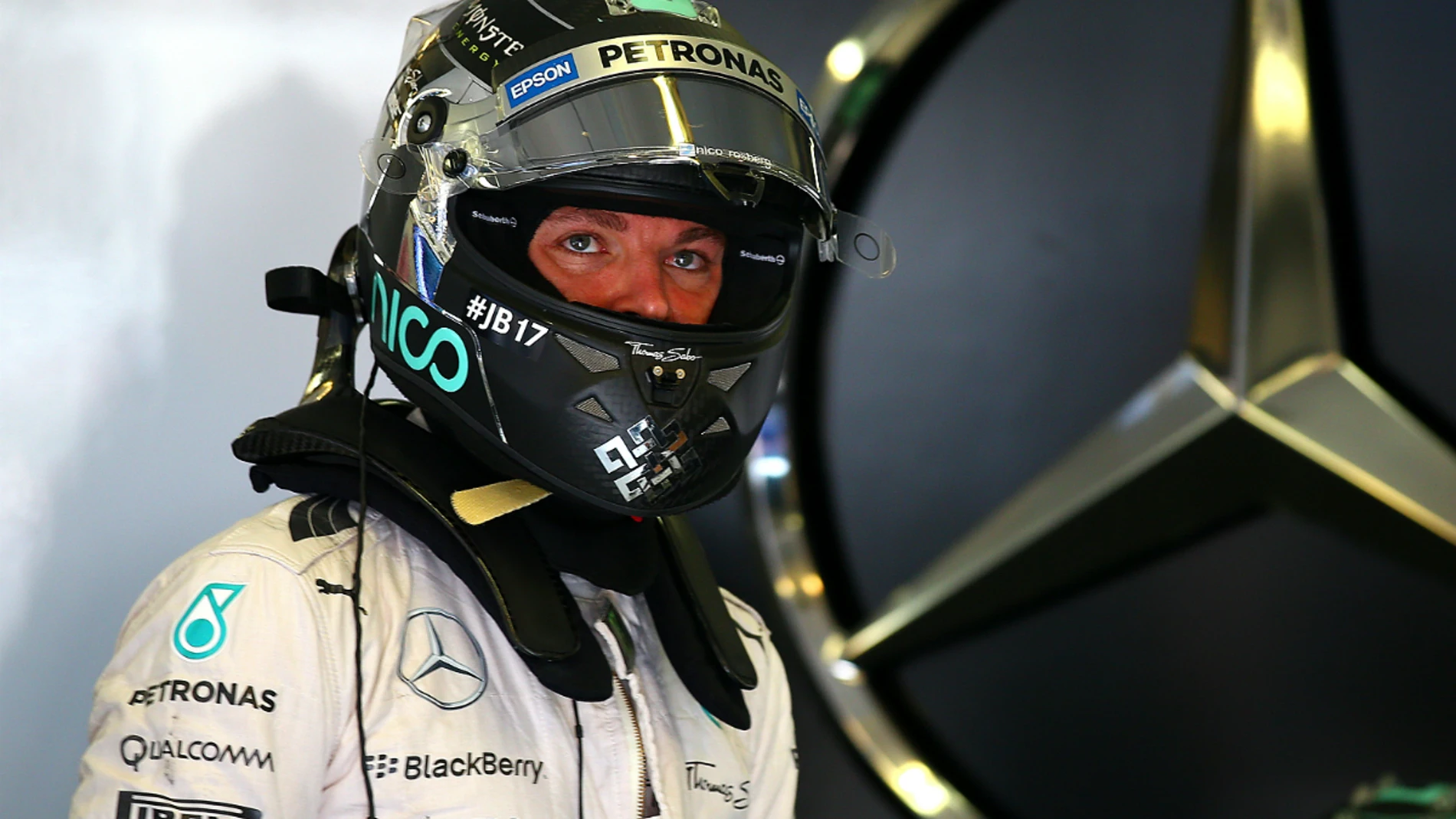 Rosberg, tras su casco