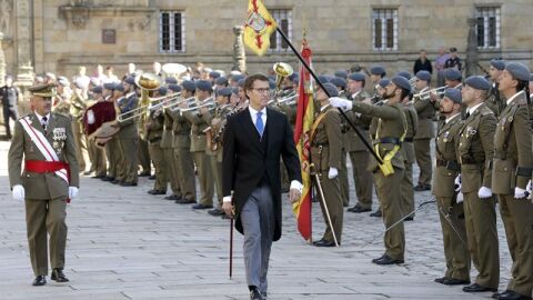 El presidente de la Xunta, Alberto N&uacute;&ntilde;ez Feij&oacute;o, en la celebraci&oacute;n del D&iacute;a de Galicia