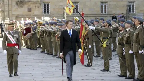 El presidente de la Xunta, Alberto Núñez Feijóo, en la celebración del Día de Galicia El presidente de la Xunta, Alberto Núñez Feijóo, en la celebración del Día de Galicia