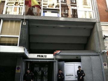 Fachada de la Audiencia Nacional