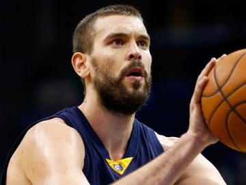 Marc Gasol, con los Grizzlies de Memphis