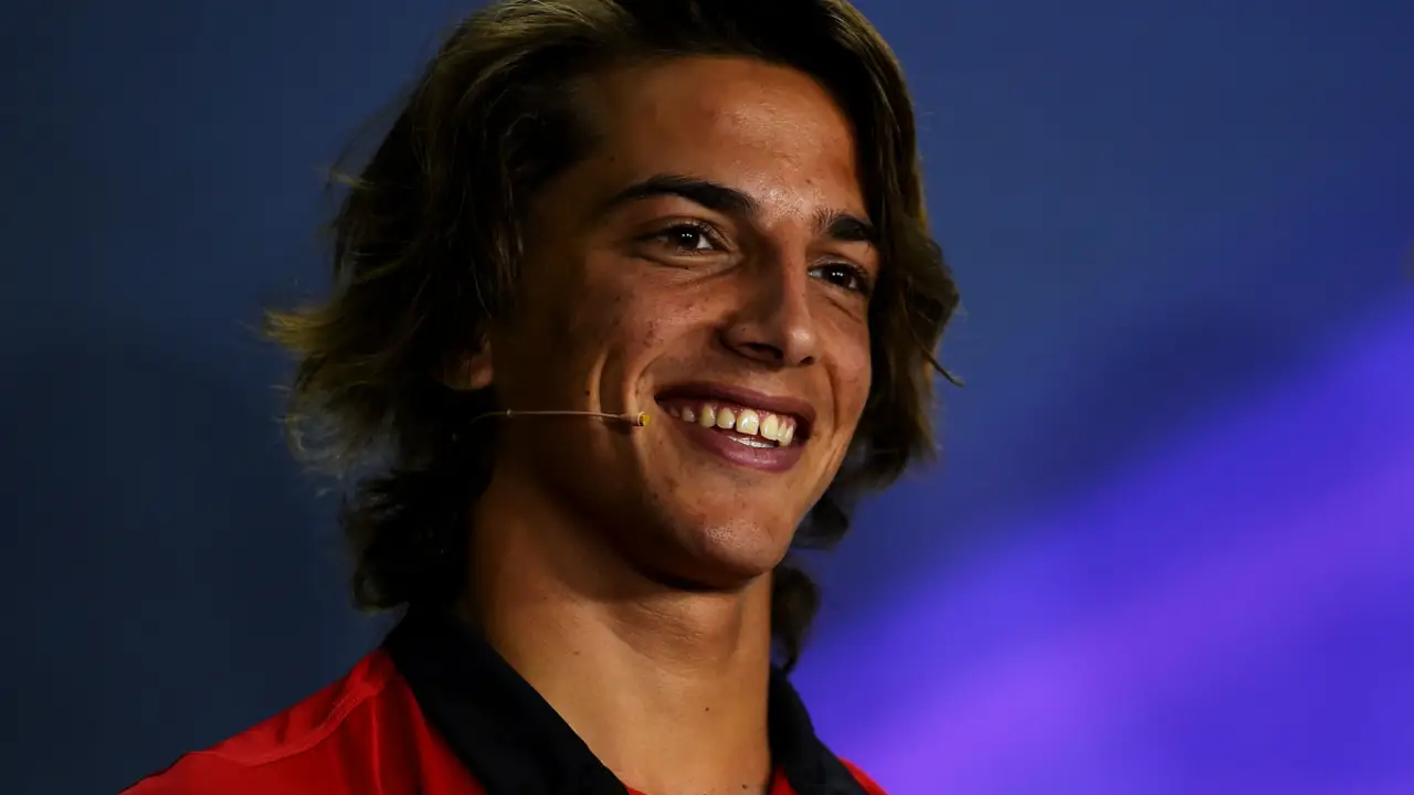 Roberto Merhi, en sala de prensa