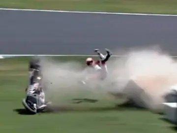 El accidente de Casey Stoner en las 8 Horas de Suzuka El accidente de Casey Stoner en las 8 Horas de Suzuka