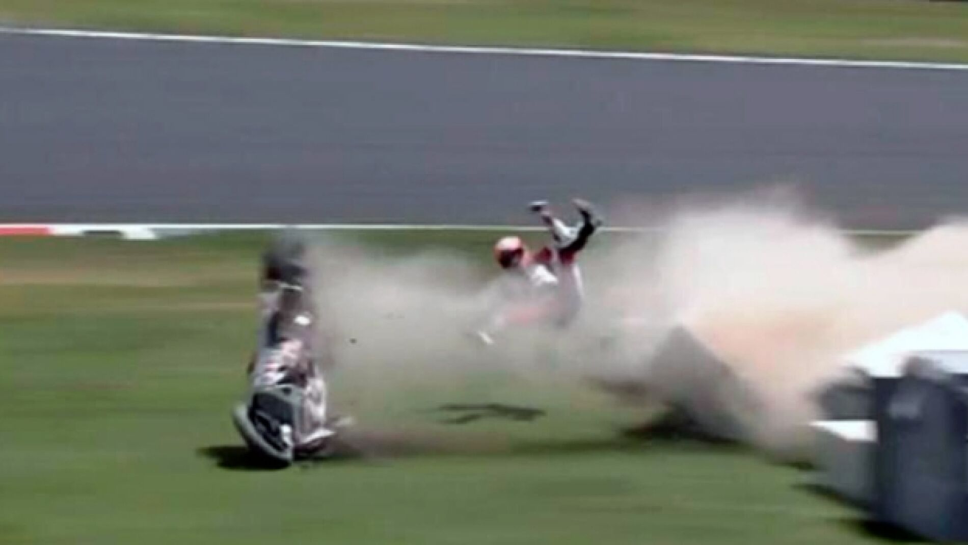 El accidente de Casey Stoner en las 8 Horas de Suzuka