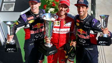 Alonso acaba quinto por delante de los Mercedes en la victoria de Vettel en Hungría