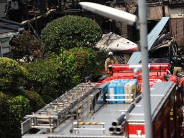 Avioneta estrellada al oeste de Tokio