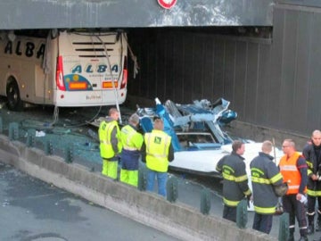 Accidente de autobús en Lille