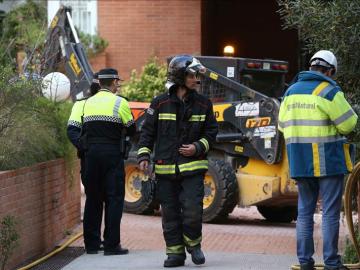 Once heridos en una explosión de gas en Begues Once heridos en una explosión de gas en Begues