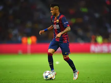 Neymar durante la final de la Champions ante la Juventus Neymar durante la final de la Champions ante la Juventus