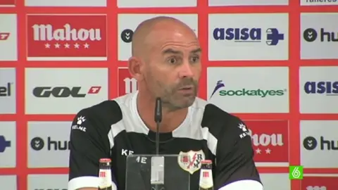 Paco Jémez en rueda de prensa Paco Jémez en rueda de prensa