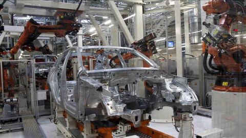 Centro t&eacute;cnico de una empresa automovil&iacute;stica