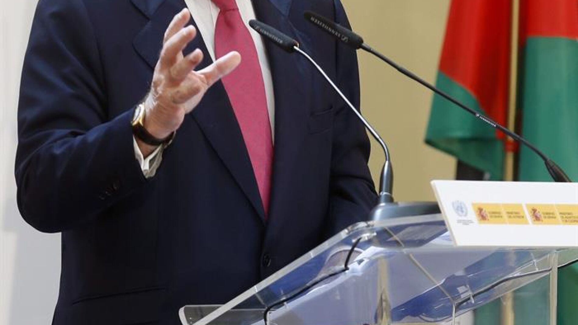 Jorge Fern&aacute;ndez D&iacute;az, el ministro del Interior