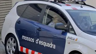 Un coche de los Mossos d'Esquadra Un coche de los Mossos d'Esquadra