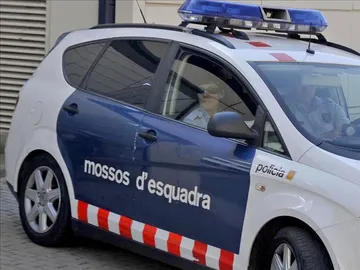 Un coche de los Mossos d'Esquadra Un coche de los Mossos d'Esquadra