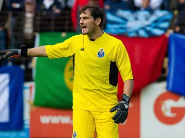 Iker Casillas, en un partido con el Oporto Iker Casillas, en un partido con el Oporto