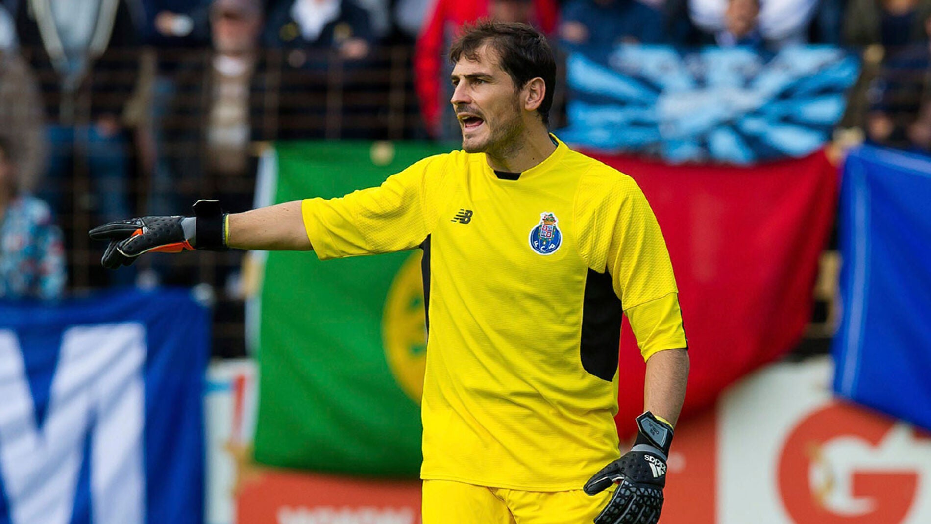 Iker Casillas, en un partido con el Oporto