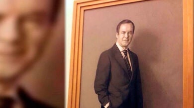 El Congreso cuelga en un acto discreto y privado el retrato de José Bono de 82.600 euros