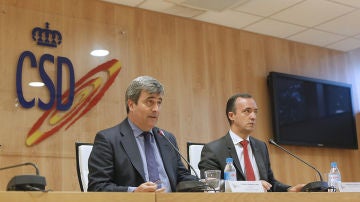 Miguel Cardenal, durante una rueda de prensa