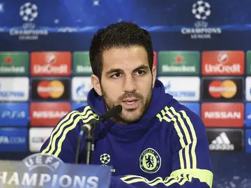 Cesc Fábregas, durante una rueda de prensa Cesc Fábregas, durante una rueda de prensa