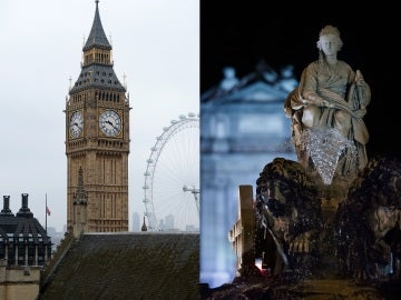 Símbolos de Londres y de Madrid