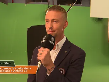 Guti, comentarista del equipo de Champions Total Guti, comentarista del equipo de Champions Total