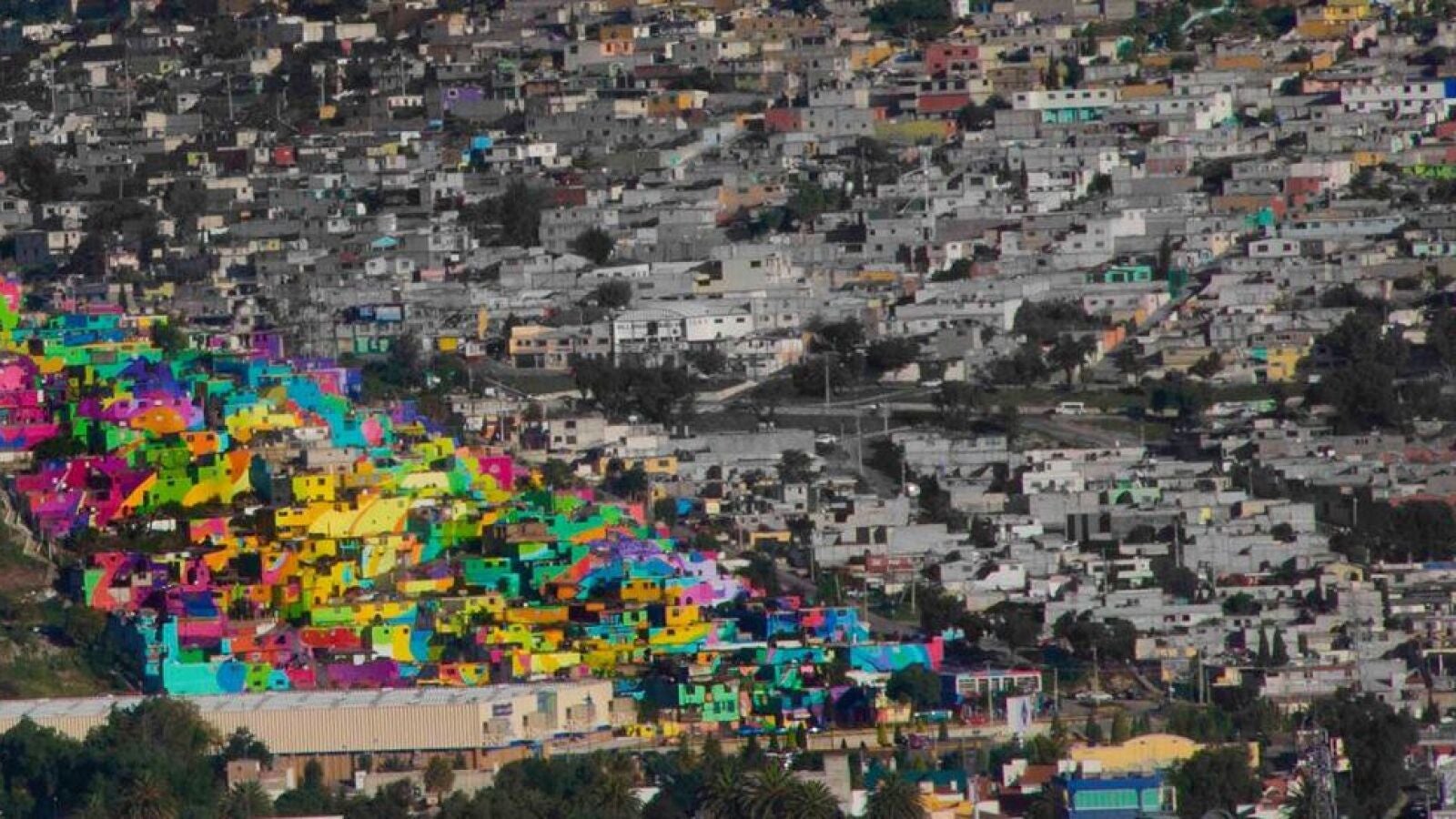 Uno de los barrios más violentos de México reduce su criminalidad gracias al arte callejero