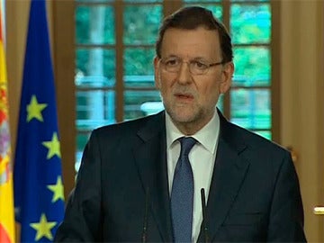 Mariano Rajoy responde a los medios en La Moncloa