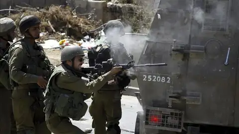 Disturbios entre el Ejército israelí y palestinos en Cisjordania Disturbios entre el Ejército israelí y palestinos en Cisjordania