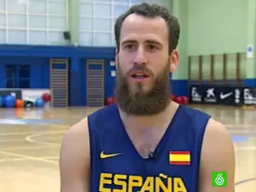 Sergio Rodríguez, en su entrevista con laSexta Sergio Rodríguez, en su entrevista con laSexta