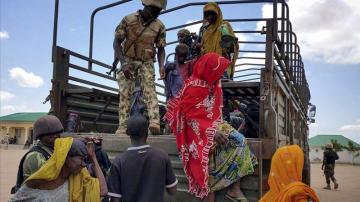 Nigerianos rescatados de campos de Boko Haram