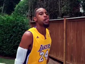 Brandon Armstrong, durante una de sus imitaciones Brandon Armstrong, durante una de sus imitaciones
