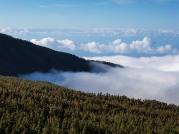 Nubes en Canarias