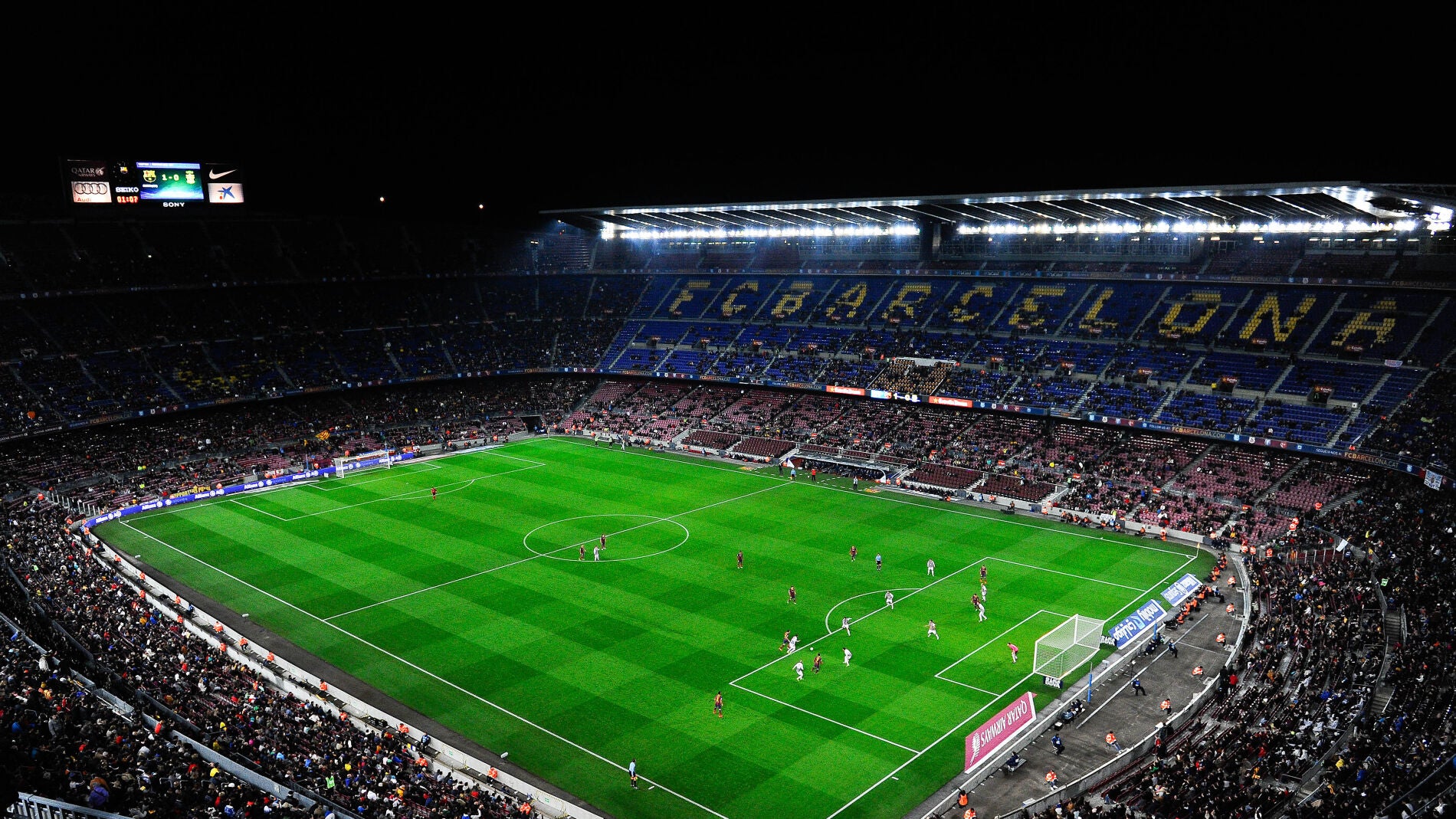 Vista del Camp Nou
